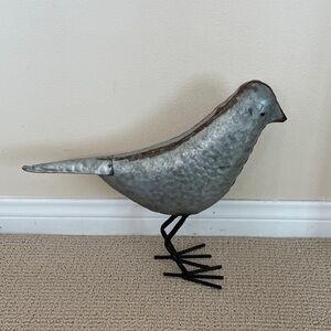 Metallic Bird Sculptures (2)